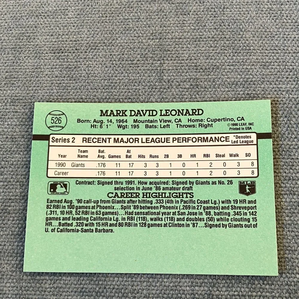 Donruss see pictures